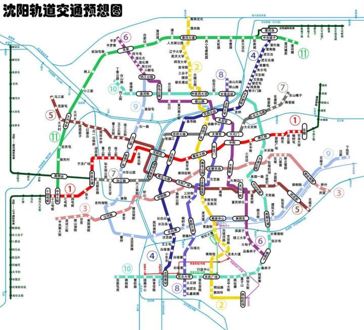 沈阳地铁10号线最新线路图，城市脉络的新延伸