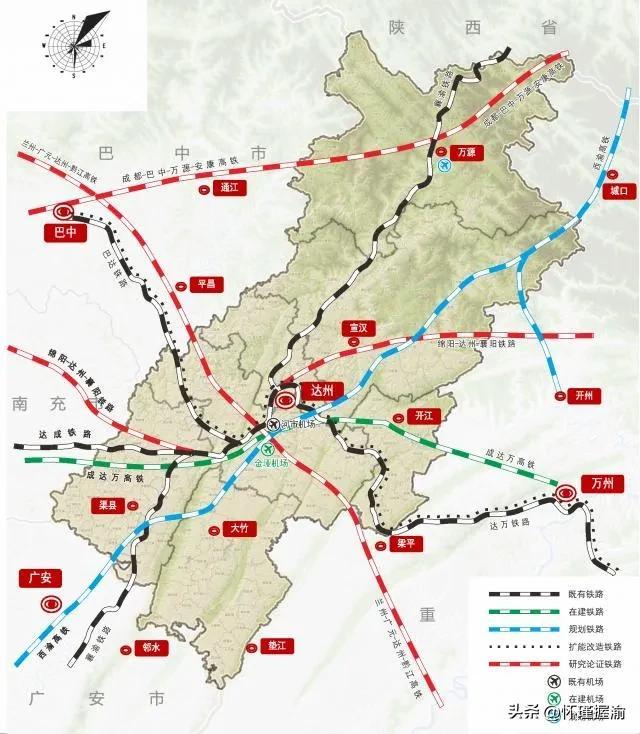 达州最新城市规划